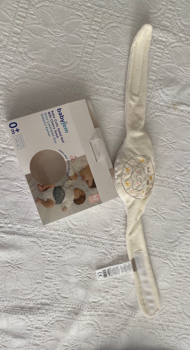 BabyJem Bebek Gaz Giderici Kemer Pamuk - Görsel 2