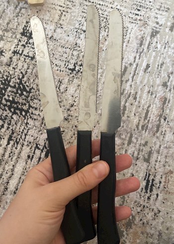 Emsan Siyah Saplı Bıçak Seti - Görsel 2