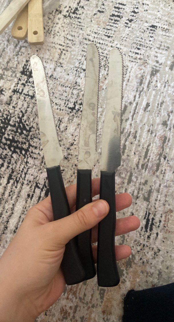 Emsan Siyah Saplı Bıçak Seti - Görsel 2