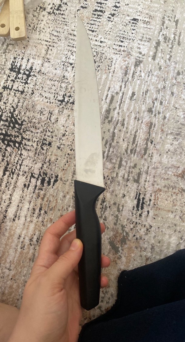 Emsan Gri Mutfak Bıçağı - Görsel 2