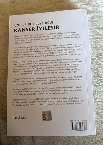 Kanser İyileşir - Uzm. Dr. Elif Güveloğlu - Görsel 2
