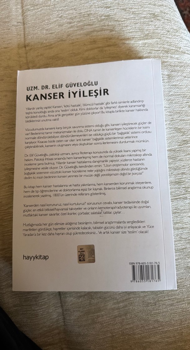 Kanser İyileşir - Uzm. Dr. Elif Güveloğlu - Görsel 2