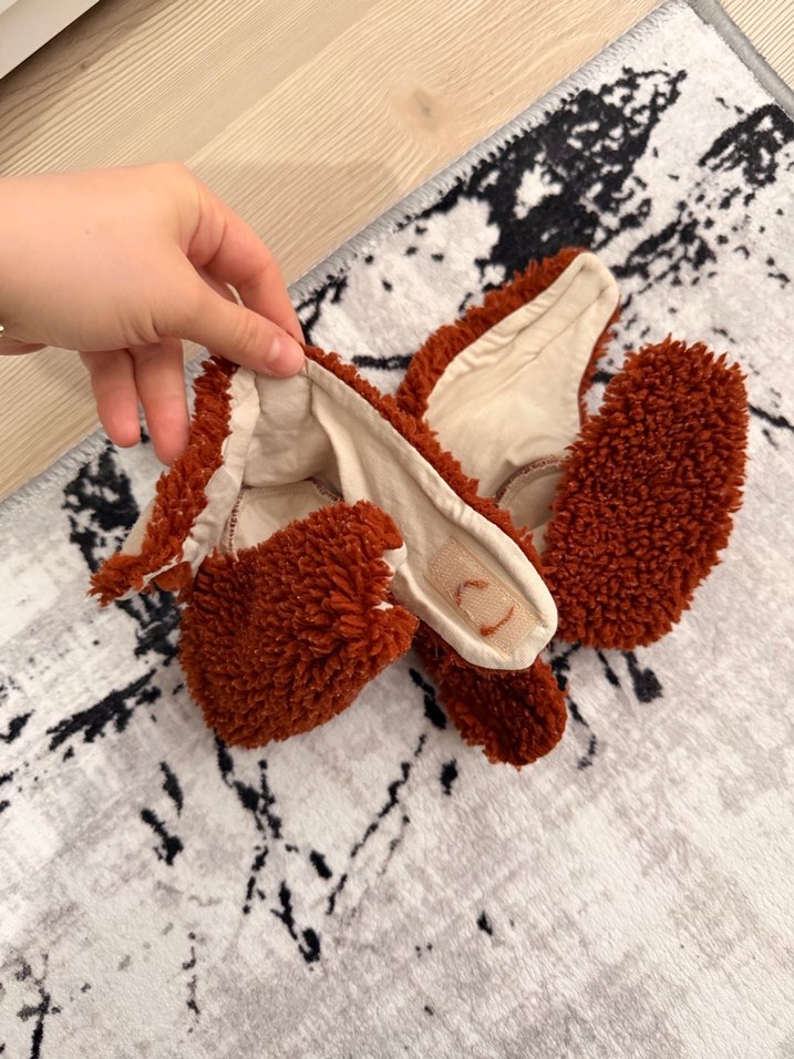 Kabarık Peluş patik - Görsel 2