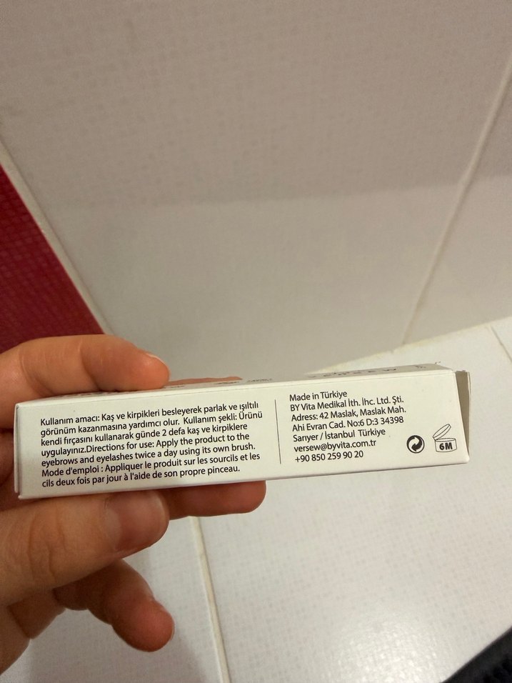 Organik Beyaz Kaş ve Kirpik Güçlendirici - Görsel 3