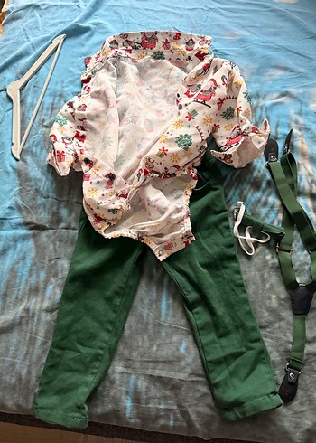 Renkli Desenli Erkek Bebek Sokak Stili Takım - Görsel 2