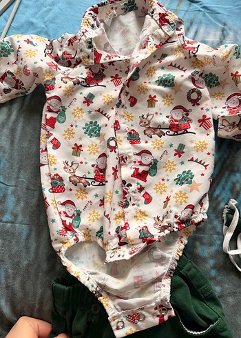 Renkli Desenli Erkek Bebek Sokak Stili Takım - Görsel 3