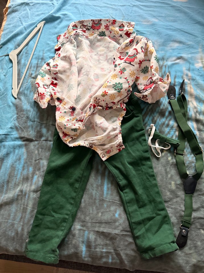 Renkli Desenli Erkek Bebek Sokak Stili Takım - Görsel 2