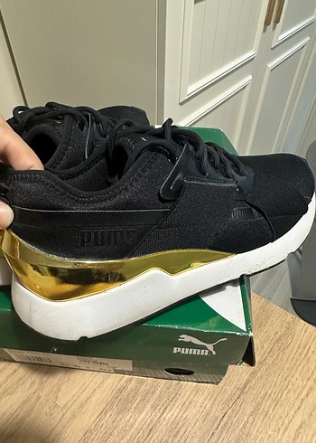 Puma Siyah Kadın Spor Ayakkabı - Görsel 5