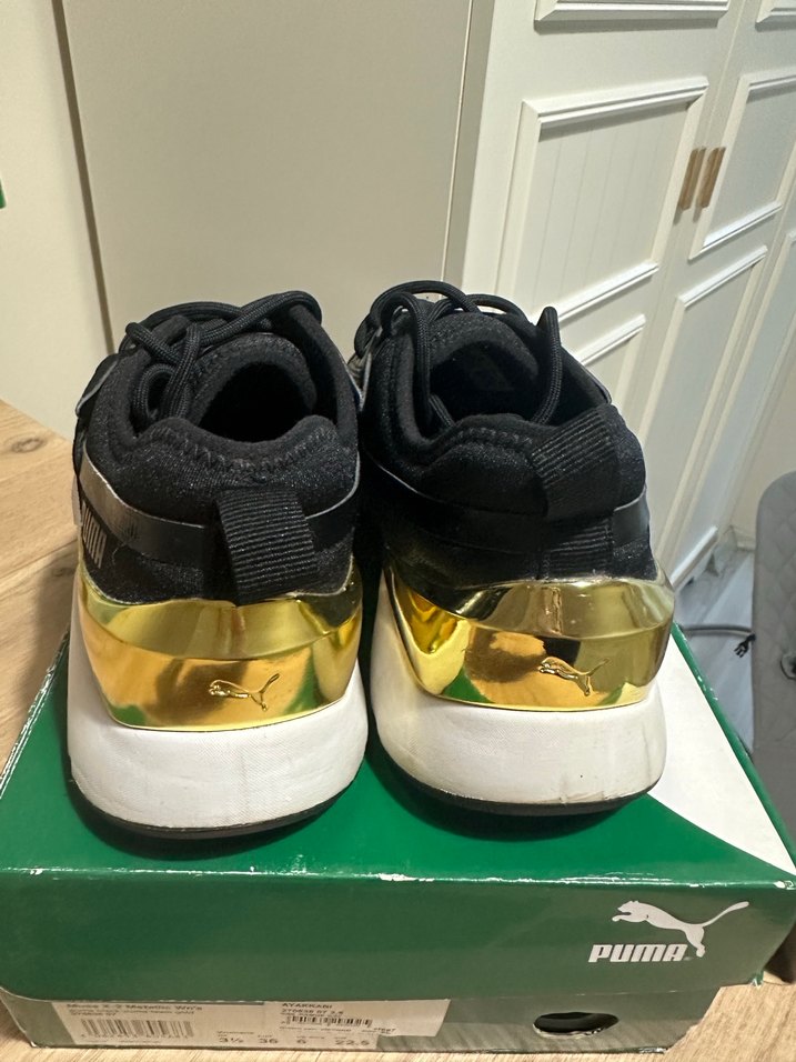 Puma Siyah Kadın Spor Ayakkabı - Görsel 4