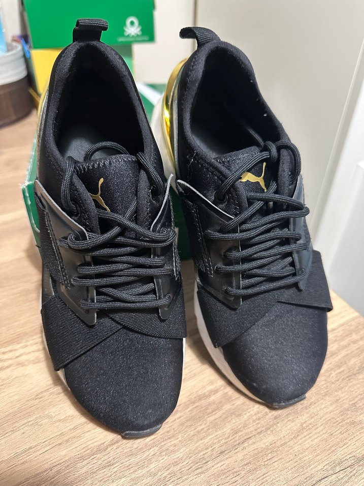 Puma Siyah Kadın Spor Ayakkabı - Görsel 3