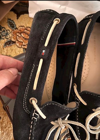 Tommy Hilfiger Süet Loafer - Görsel 2