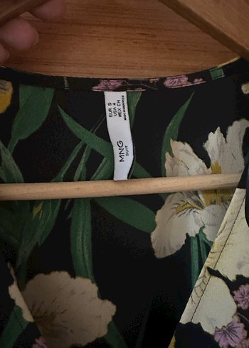 Mango Suit Çiçek Desenli Bohem Mini Elbise - Görsel 3