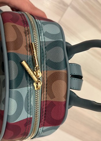 U.S Polo Renkli Baskılı Kadın Sırt Çantası - Görsel 3