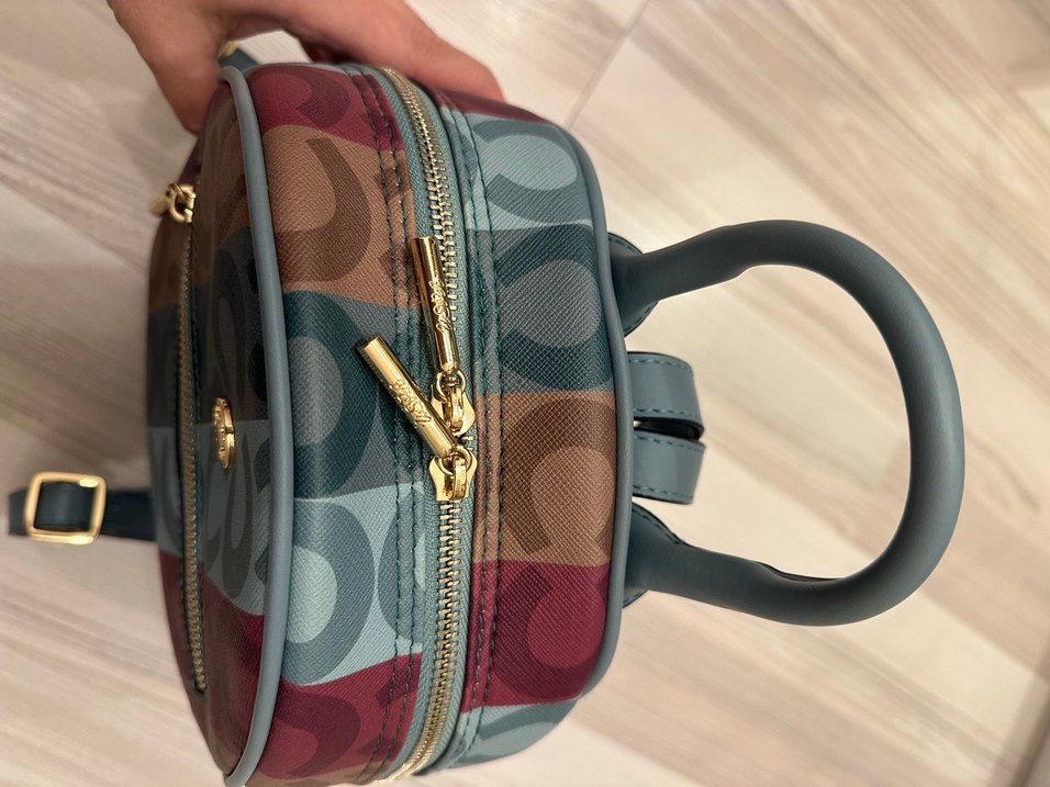 U.S Polo Renkli Baskılı Kadın Sırt Çantası - Görsel 3