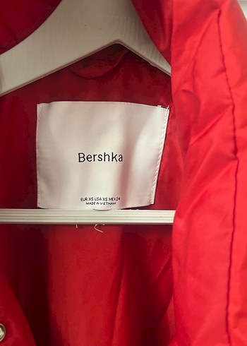 Bershka Düğmeli Kırmızı Kadın Ceket