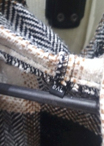 oduncu kapşonlu uzun büyük beden kadın kareli fermuarlı - Görsel 2