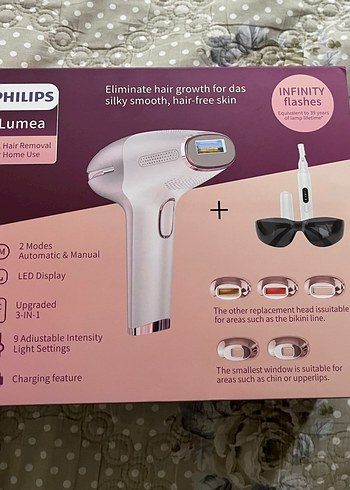 Philips Lazer Epilasyon Cihazı, Pembe - Görsel 3