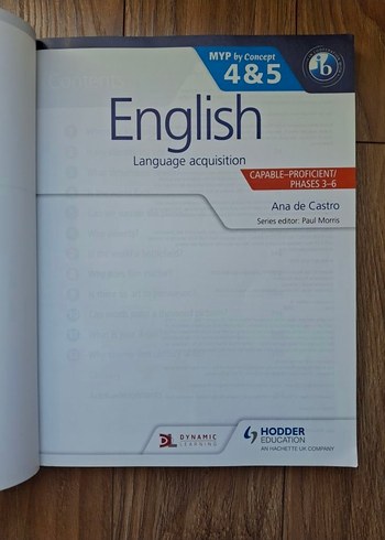 MYP İngilizce Ders Kitabı  - Görsel 3