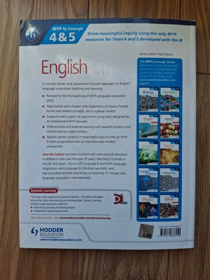MYP İngilizce Ders Kitabı  - Görsel 4