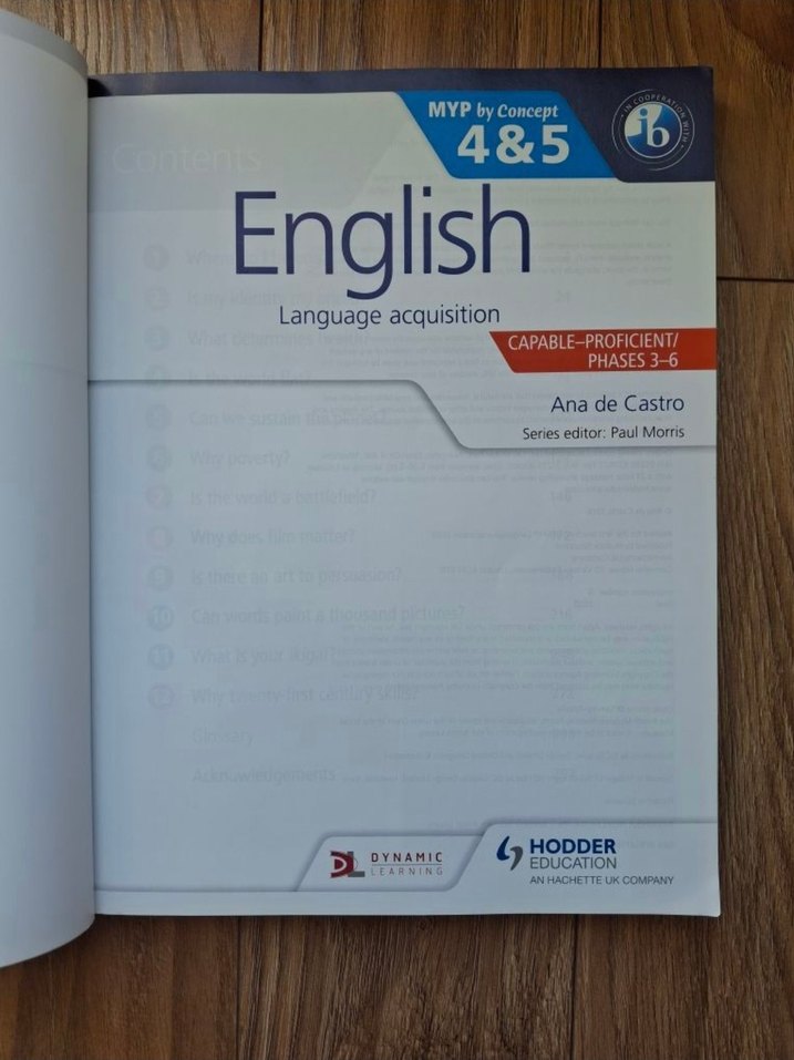MYP İngilizce Ders Kitabı  - Görsel 3