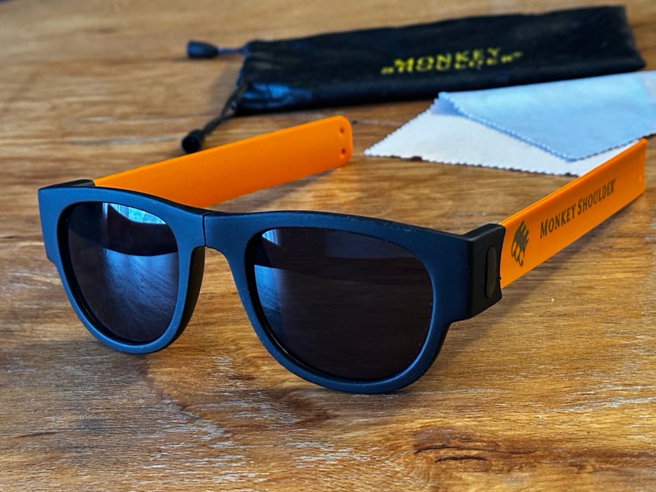 Turuncu Monkey Shoulder gözlük - Görsel 2