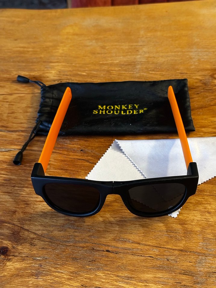 Turuncu Monkey Shoulder gözlük - Görsel 5