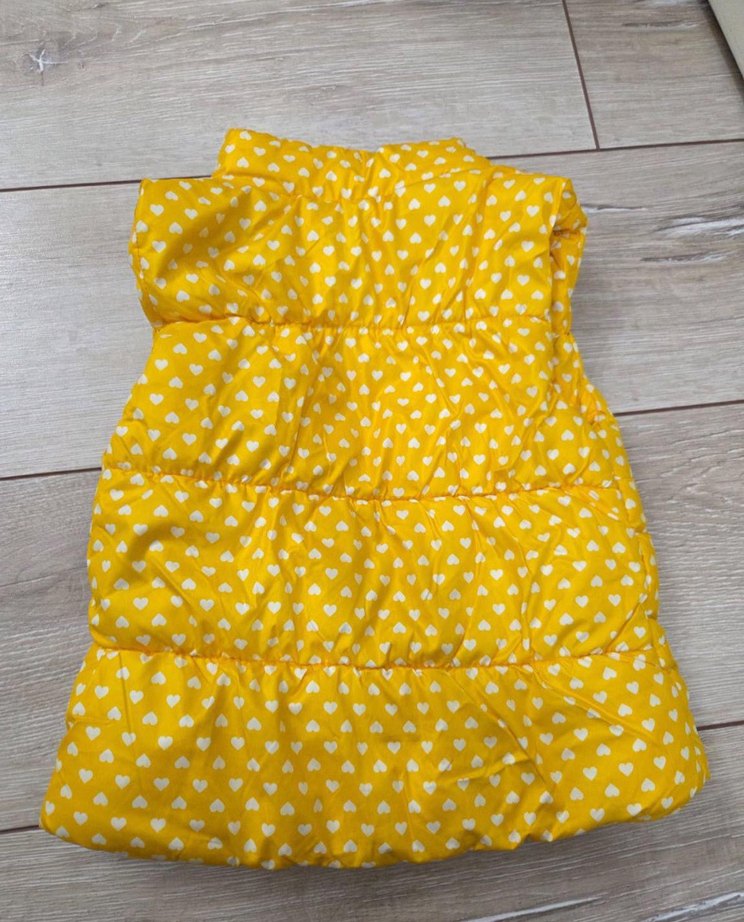 Sarı Puantiyeli Kız Çocuk Şişme Yelek - Görsel 3