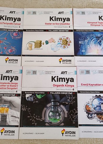  Beden Renk AYT Kimya Seti - Aydın Yayınları