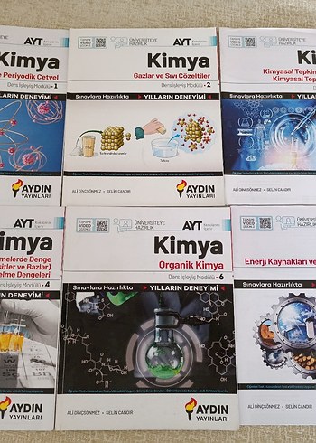 Beden AYT Kimya Seti - Aydın Yayınları