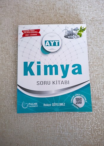  AYT Kimya Soru Kitabı Palme yayınları