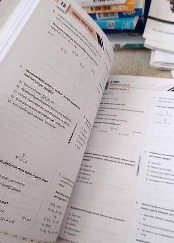 Beden AYT Kimya Özdebir yayınları Soru Bankası