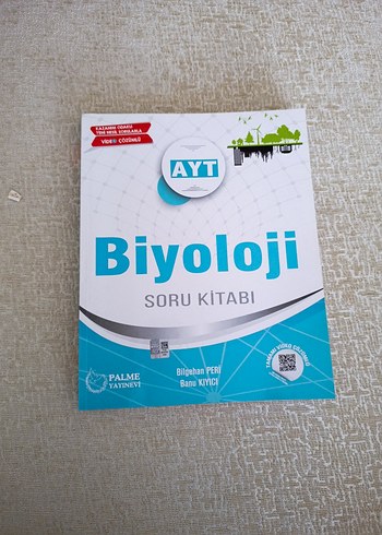  AYT Biyoloji Soru Kitabı Palme Yayınları
