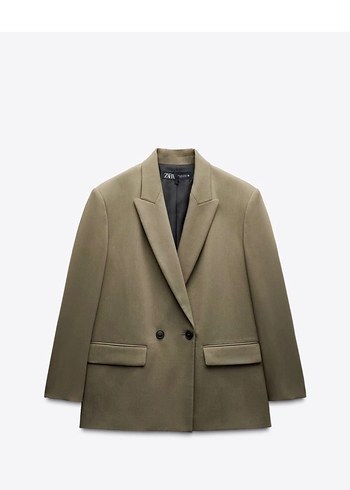 Zara haki Blazer Ceket