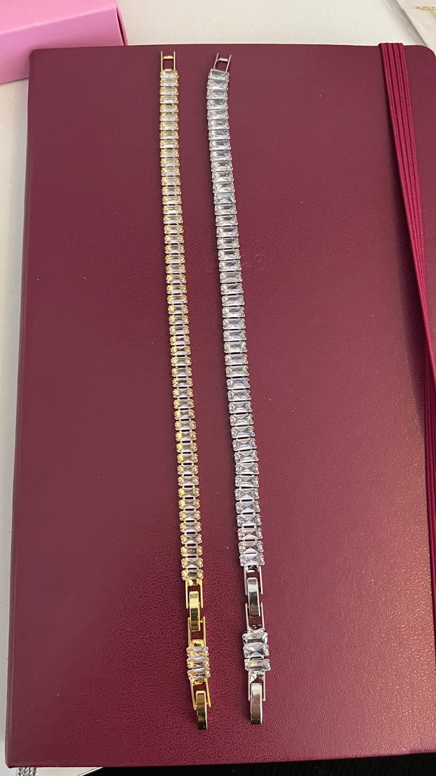 Çelik Zirkon bileklikler - Görsel 3