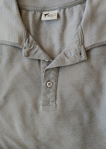 Altınyıldız Gri, Siyah, Kot mavisi Erkek Polo Tişört 3 adet - Görsel 2