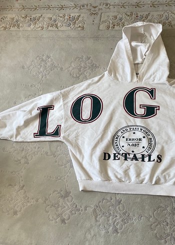 Beyaz Kadın Sweatshirt
