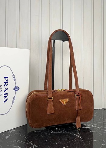 Prada Prada Kahverengi SüetÇanta