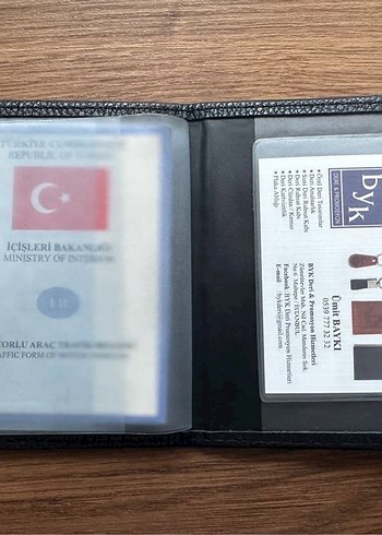 Orijinal MERCEDES BMW AUDİ Ruhsat kabı - Görsel 6