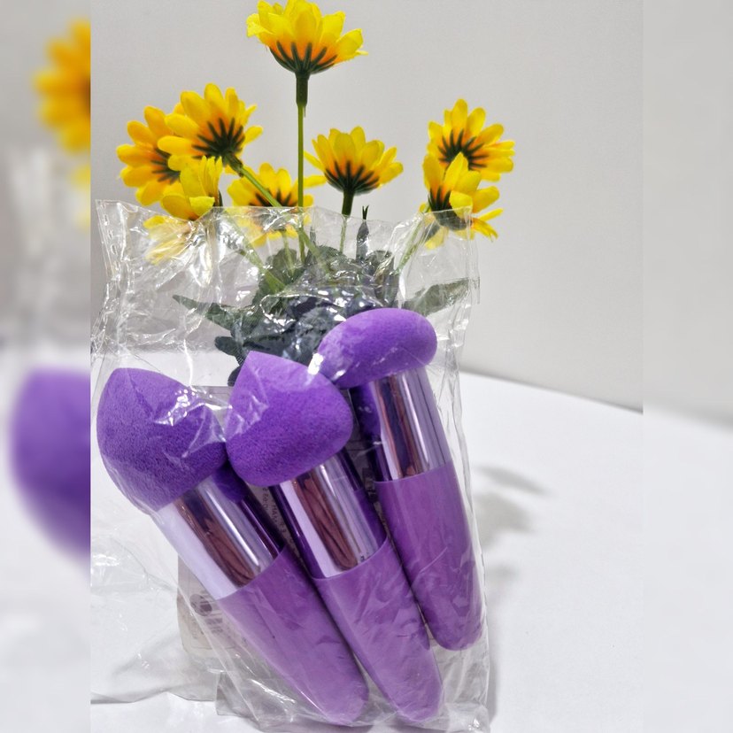 Mor Makyaj Süngeri Seti - Görsel 2