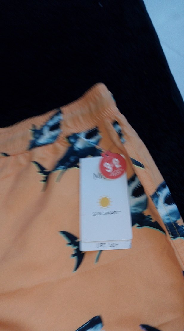 Renkli Baskılı Erkek Mini Şort - Görsel 2