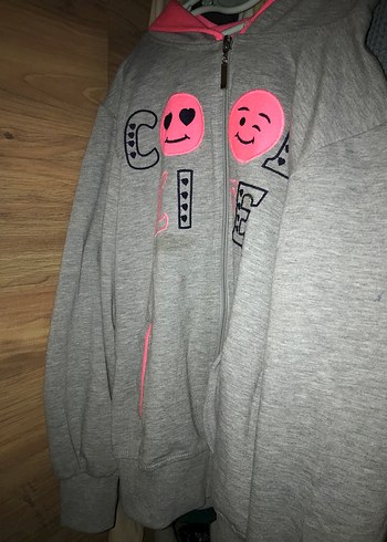 Gri Kız Çocuk Baskılı Eşofman Altı - Görsel 4