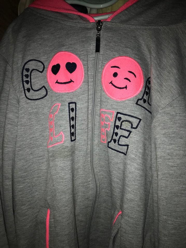 Gri Kız Çocuk Baskılı Eşofman Altı - Görsel 3