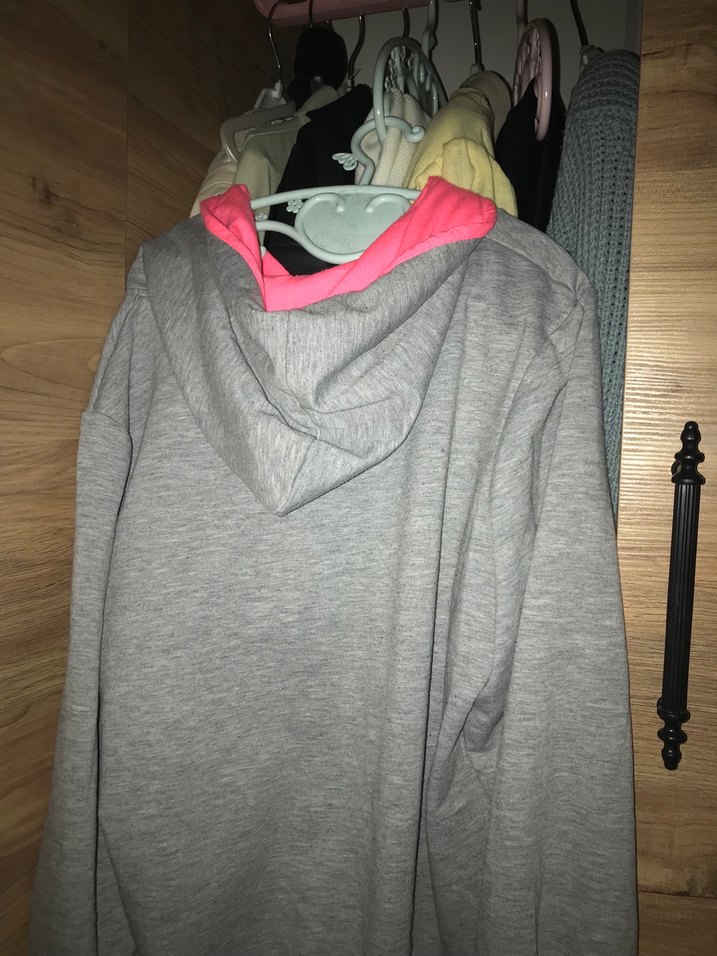 Gri Kız Çocuk Baskılı Eşofman Altı - Görsel 2