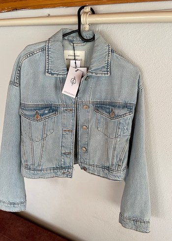 Kadın Açık Mavi Denim Ceket
