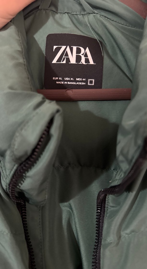 Erkek Yeşil Kapitone Fermuarlı Yelek - Görsel 3