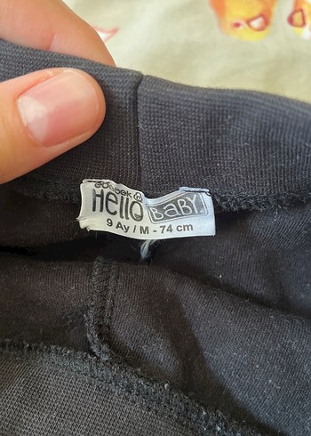 Erkek Çocuk Siyah Basic Eşofman Altı - Görsel 2