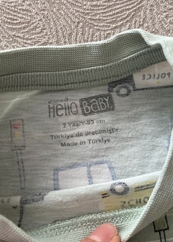 Uzun Kollu Açık Yeşil Erkek Çocuk Pijaması - Görsel 4