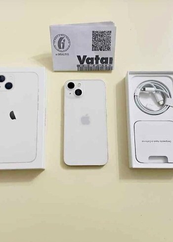 Beyaz iPhone 13 TR 256 GB