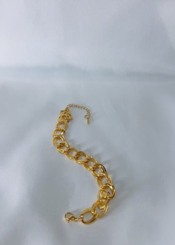 Accessorize Zincir Detaylı gold çelik Samanyolu Bileklik