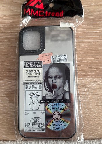 Şeffaf Gri Telefon Kılıfı, Counterculture Tarzı